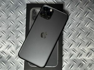 値下げApple iPhone11 Pro 64GB Space Gray スペースグレー A2215 MWC22J/A バッテリ87% SIMフリー 箱付き