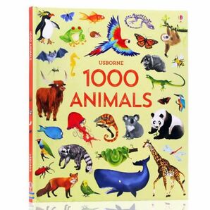 【正規輸入品】Usborne 1000 things animals 洋書