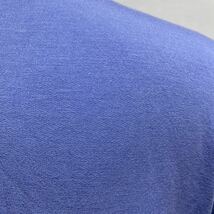 5-6　2.3回使用　柔らか素材長袖ハイネックカットソー　プルオーバーＴシャツ　薄手インナーに紫　シンプルパープル　9号　Ｍ_画像6