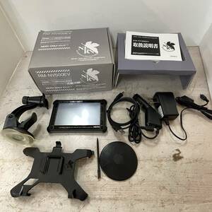 3124　エヴァンゲリオン ポータブルナビ RM-NV500EV NERV GPS NAVIGATION SYSTEM ワンセグ　中古品