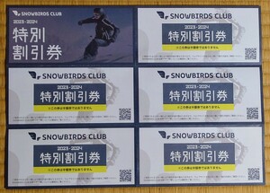  snow birz Club специальный льготный билет 5 шт. комплект 