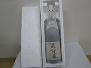 本格焼酎 森伊蔵 1.8L 25度 未開栓 箱付き かめ壺焼酎 芋焼酎 森伊蔵酒造 新品 1800ml