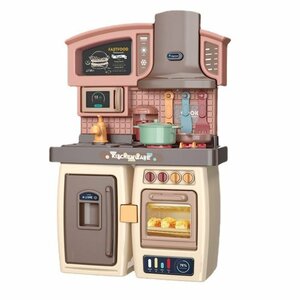 【vaps_5】おままごと 台所 キッチンセット 《タイプ1》 音と光 変形 キッチン用品 キッチン家電 調理器具 知育玩具 子供 おもちゃ 送込