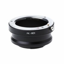 【vaps_5】PK-NEX レンズマウントアダプター sony nex-3 nex-5 nex-6 Eカメラ Kマウント レンズアダプター 送込_画像1