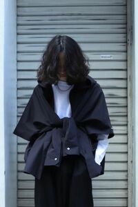 Syu homme/femm double sleeve hood shirt