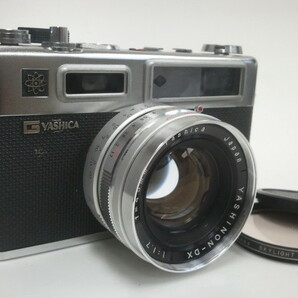 ☆r☆【写真・レトロカメラ】ヤシカ エレクトロ35 フィルムカメラ YASHICA ELECTRO35 f=45mm 1:1.7 ☆の画像1