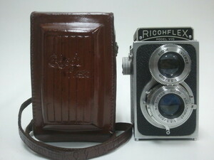 ☆r☆【写真・レトロカメラ】RICO HFLEX MODEL VII S リコー フレックス 7S/二眼レフ フイルムカメラ☆