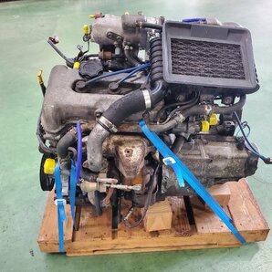 ■ エンジン K6Aターボ ミッション 5MT 4WD アルト ワークス RS-Z E-HB21Sの画像1