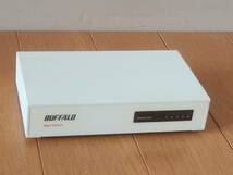 BUFFALO LSW4-GT-5NS/BK GigabitLan 5ポート 中古 送料無料返品可_画像1