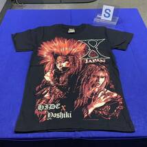 SR2A3. バンドTシャツ Sサイズ　X JAPAN ③ Xジャパン　yoshiki HIDE_画像2