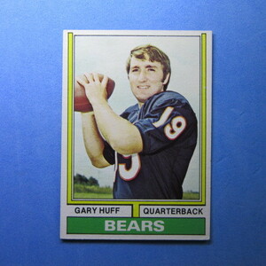 1974 Topps Football #367 Gary Huff (ROOKIE)