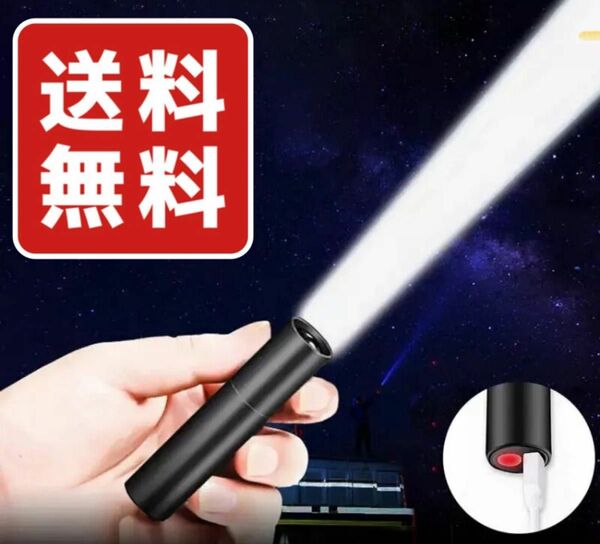 ペンライト USB充電式 懐中電灯 防災 ペン型ライト ハンディライト 小型 ミニ