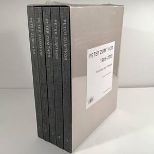 Peter Zumthor 1985-2013: Buildings and Projects ハードカバー 英語版　５冊セット　BOX入　美品
