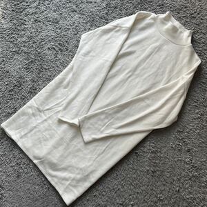 ZARA★ザラ★ハイネックニットワンピースオフ白M★新品40