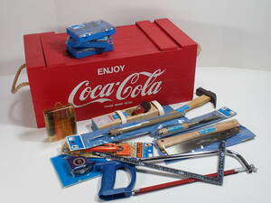 コカ・コーラ　ENJOY toolbox　木製　道具13点入　未使用品
