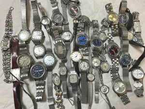 ☆大量 機械式 腕時計 まとめて 可動含む 女性用 ジャンク扱い SEIKO CITIZEN ORIENT RADO WALTHAM BULOVA ENICAR 他