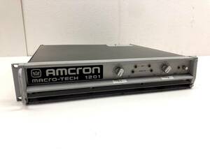 241-121　 Amcron Macro-Tech 1201 CROWN パワーアンプ