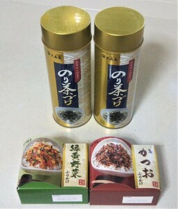 ■大森屋 かつおふりかけ10袋＋緑黄野菜ふりかけ10袋＋のり茶づけ16袋 ■