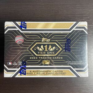 新品未開封 2023 Topps MLB 2023 Baseball Tier One トップス ベースボール ティア・ワン メジャーリーグ シュリンク付き