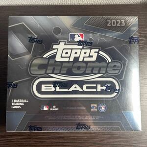 新品未開封 2023 Topps MLB 2023 Chrome Black Baseball Hobby トップス クローム ブラック ベースボール ホビー シュリンク付き