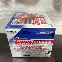 新品未開封 2023 Topps MLB Update Series Hobby Jumbo トップス アップデート シリーズ ベースボール ホビー ジャンボ シュリンク付き_画像6