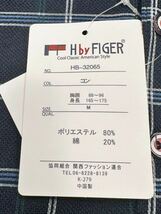 (送料無料)新品未使用品 H by FIGER エイチバイフィガー メンズ 半袖ポロシャツ ☆サイズM胸囲88〜96身長165〜175☆カラー 紺_画像7