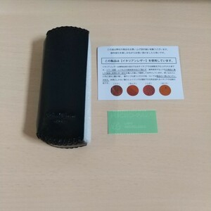 y011925fm Dom Teporna Italy IQOS 対応 ケース ILUMA 対応 ケース 本革 イタリアン レザー カバー 本体 収納 スリーブ ブラック