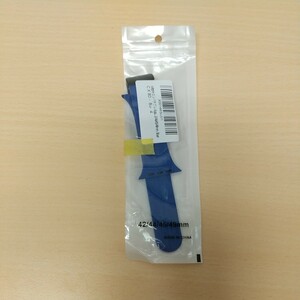 y013106fm Apple Watch バンド シリコン49/45/44/42 mm アップルウォッチ交換 ベルト 防水 ブルー 