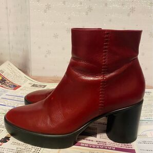ecco ブーツ 本革