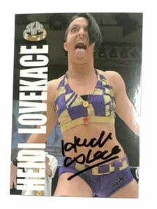 STARDOM ☆ HEIDI LOVEKACE Autographed Card ③