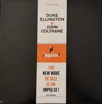 デューク・エリントンとジョン・コルトレーン　Duke Elington & John Coltrane 日本盤　見本盤_画像2