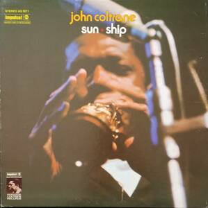 John Coltrane 　Sun Ship 　ジョン・コルトレーン　サン・シップ　US盤　赤黒ラベル　見開き　オリジナル盤？