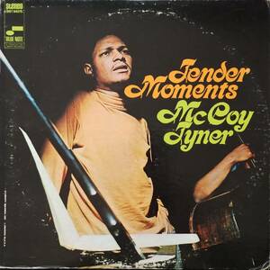 McCoy　Tyner Tender Moments　マッコイ・タイナー　テンダー・モメンツ　US盤　音符レーベル　Van　gelder　刻印　