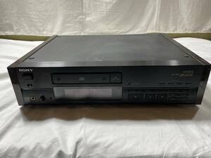 読込OK! SONY CDP-555ES トレイ難あり 本体のみ　ソニー/CDプレーヤー 