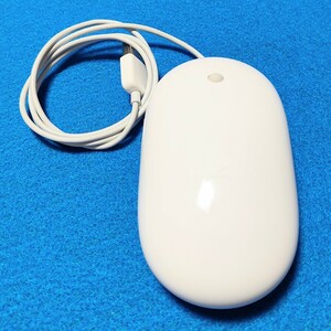 1円スタート 美品　Apple Mighty Mouse A1152 アップル マイティマウス USB マウス