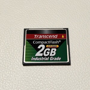 Transcend CompactFlash Card トランセンド コンパクトフラッシュ CFカード　2GB