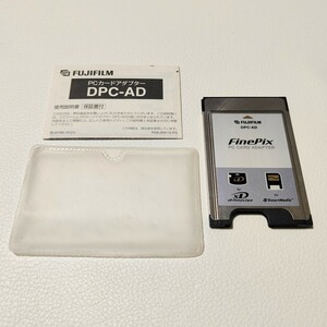 FUJIFILM DPC-AD PC CARD ADAPTER xD Picture card 