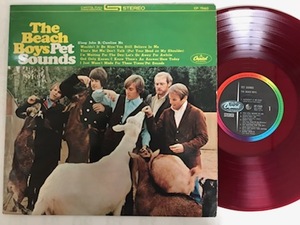 ■ペラジャケ■ビーチ・ボーイズ-THE BEACH BOYS/ペット・サウンズ/スループ・ジョン・B 1966年 東芝音楽工業 CP-7560 赤盤！