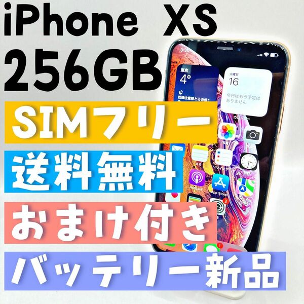 【特典付き】iPhone XS 256GB SIMフリー