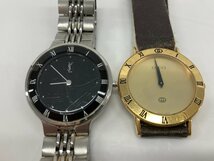 TECHNOS/OMEGA/RADO/Yves Saint Laurent/GUCCI 他 腕時計 おまとめ【BLAS3024】_画像4