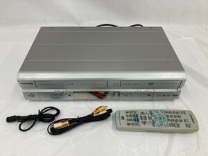 MITUBISHI 三菱　ビデオ一体型DVDビデオレコーダー　DVR-S310　リモコン付き【BLBA2001】