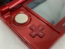 任天堂　NINTENDO 3DS 本体　フレアレッド　CTR-001　初期化済　箱入り【CAAF1027】_画像8
