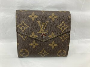 LOUIS VUITTON ルイヴィトン 財布 モノグラム ポルトモネビエ M61660/9001AN【CAAO8037】