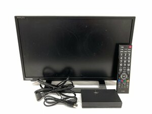 TOSHIBA 東芝　液晶テレビ　REGZA レグザ　19インチ　19S24　リモコン・コード付き【CAAP1007】