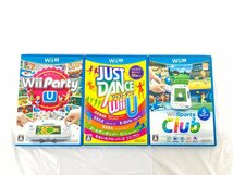 任天堂　Nintendo Wii U ソフト　WiiパーティーU/Wiiスポーツクラブ/スプラトゥーン　他 計7点　おまとめ【CAAP1050】_画像10