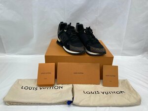 LOUIS VUITTON ルイヴィトン スニーカー 黒 モノグラム VL0168 表記サイズ38【CAAS8027】