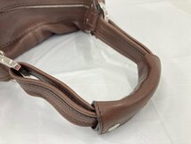 TODS トッズ ショルダーバッグ ブラウン系 レザー 【CAAV3055】_画像5