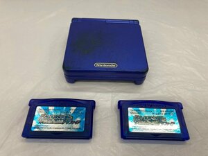 任天堂 ゲームボーイアドバンスSP 本体 ポケットモンスター サファイア おまとめ 【CAAX1038】