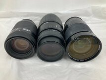 AFレンズ　おまとめ　キヤノン Canon EF-S 18-55/3.5-5.6 IS　ニコン Nikon AF NIKKOR 70-210/4-.6 D　他　【CAAX1086】_画像2