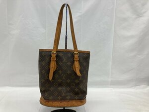 Louis Vuitton　ルイヴィトン　モノグラム　バケットPM　バッグ　M42238/SR0938　ジャンク【CAAW8065】